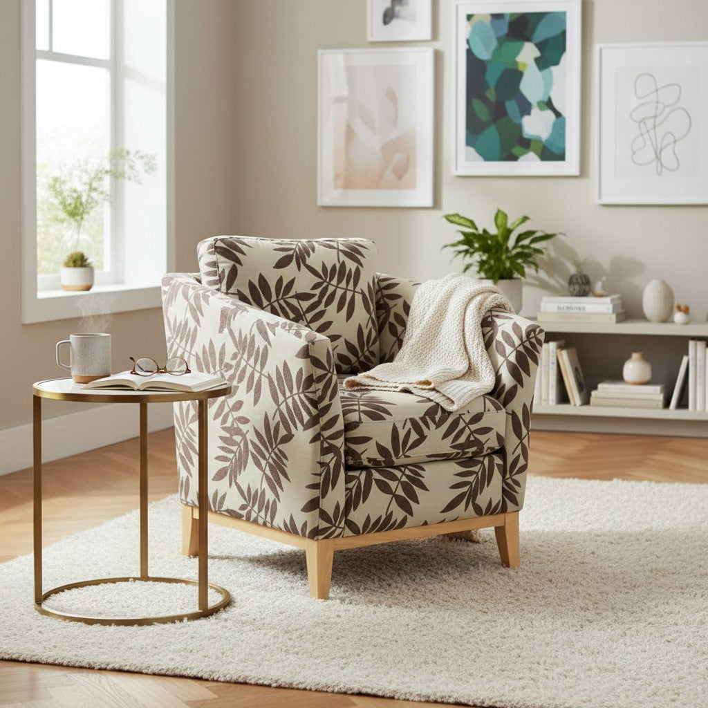 Rosa Accent Chair - Palm Cove Chestnut