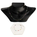 Stainless Steel Enamel Necklace