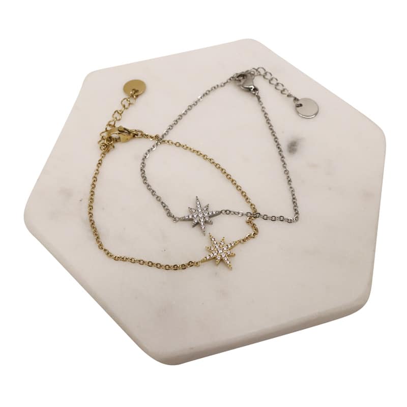 Stainless Steel Starry Bracelet