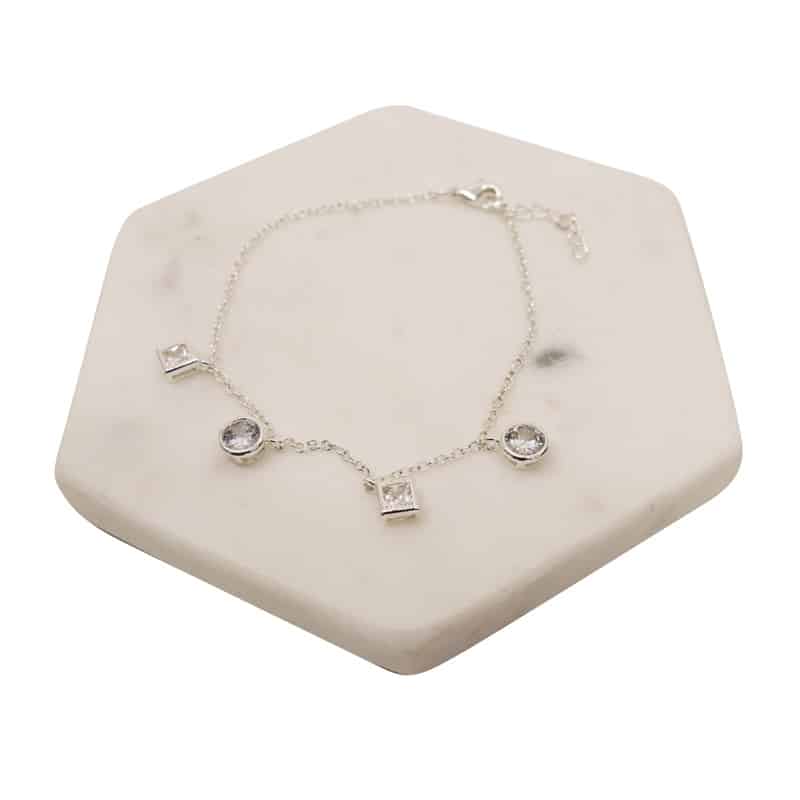 Brass & CZ Bracelet