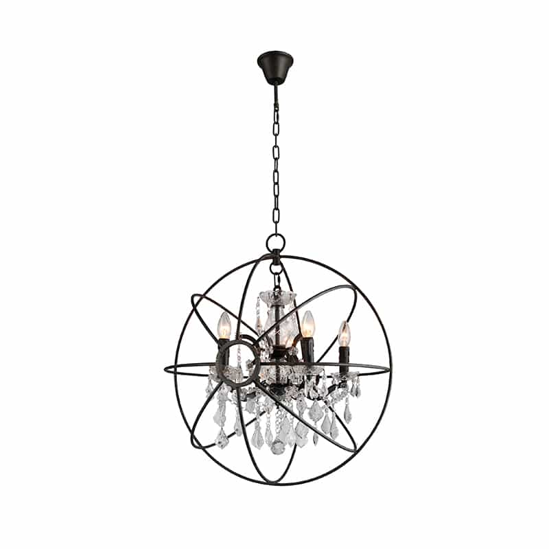 Rococo Globe 60cm Chandelier