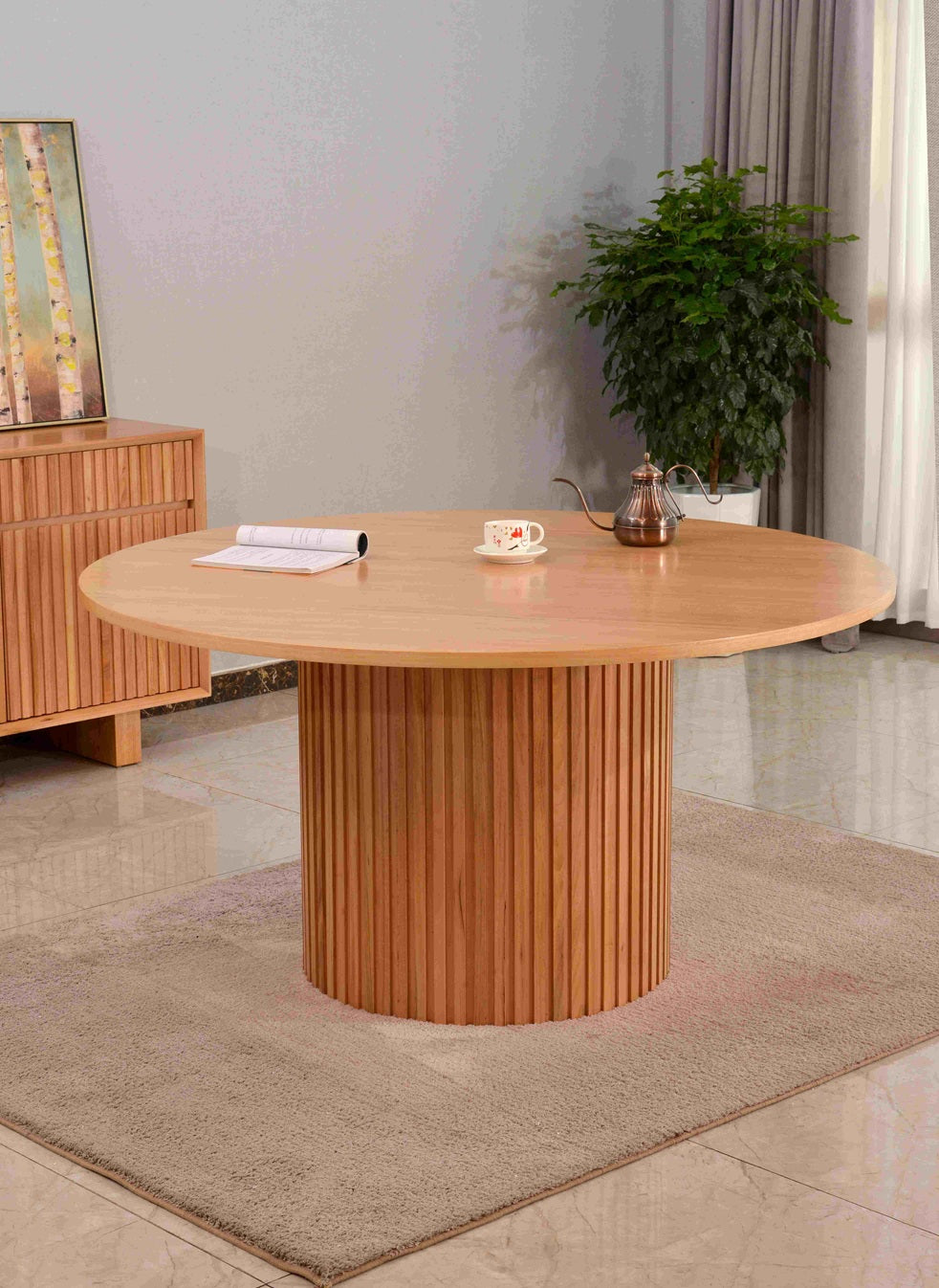 Winston 1.5m Round Dining Table (T2316-R)