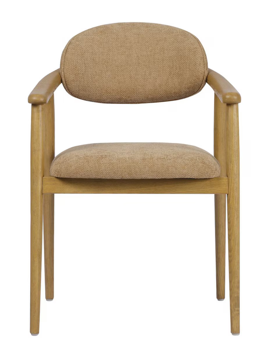 Cellini Dining Chair Natural Ash Wood – Scandinavian Dining Chair (BR3051)