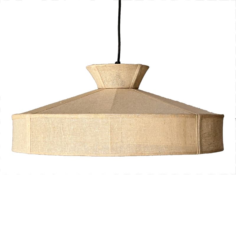 Textile  Disc Pendant