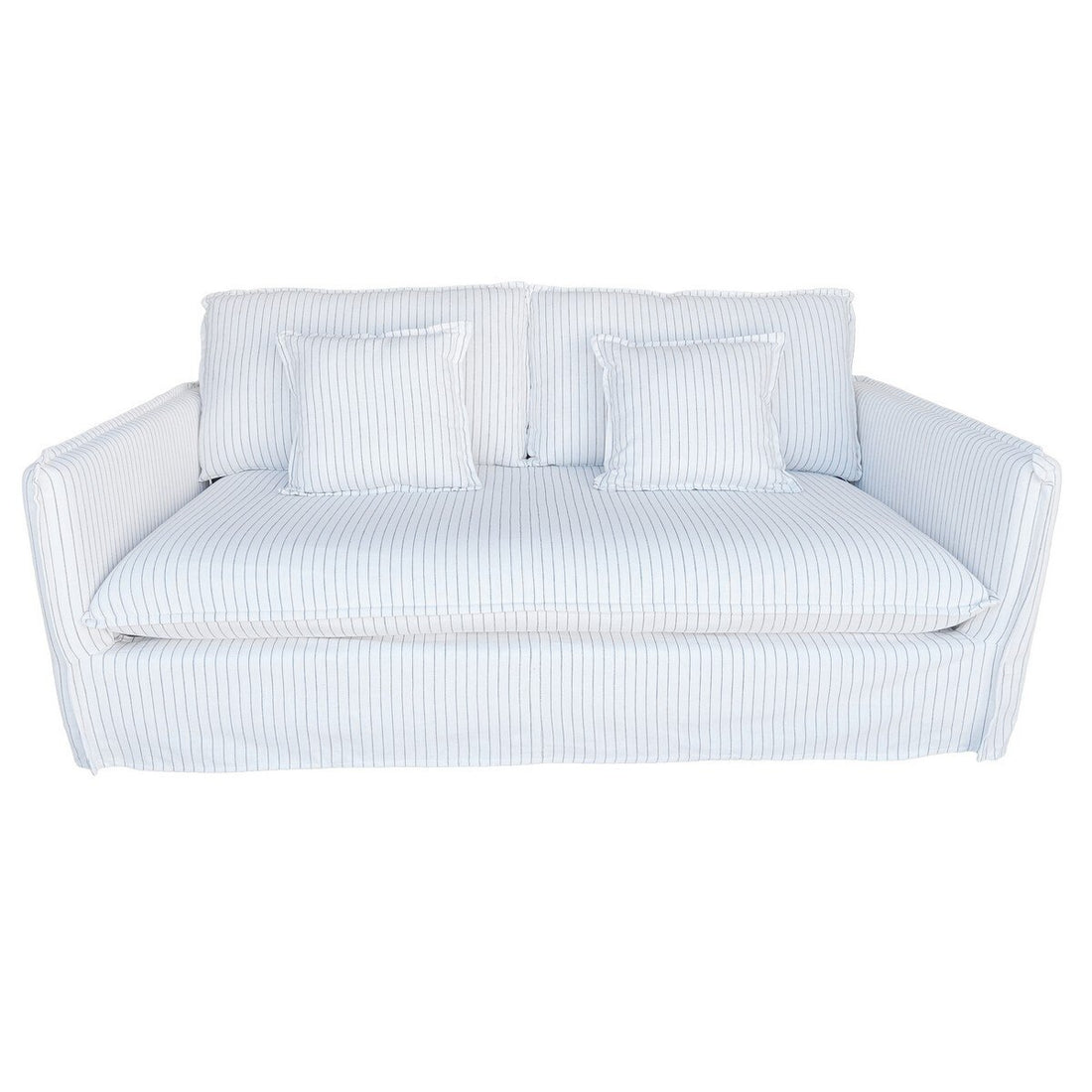 Milford 2 Seater Sofa – Grey Pinstripe (KB9105)