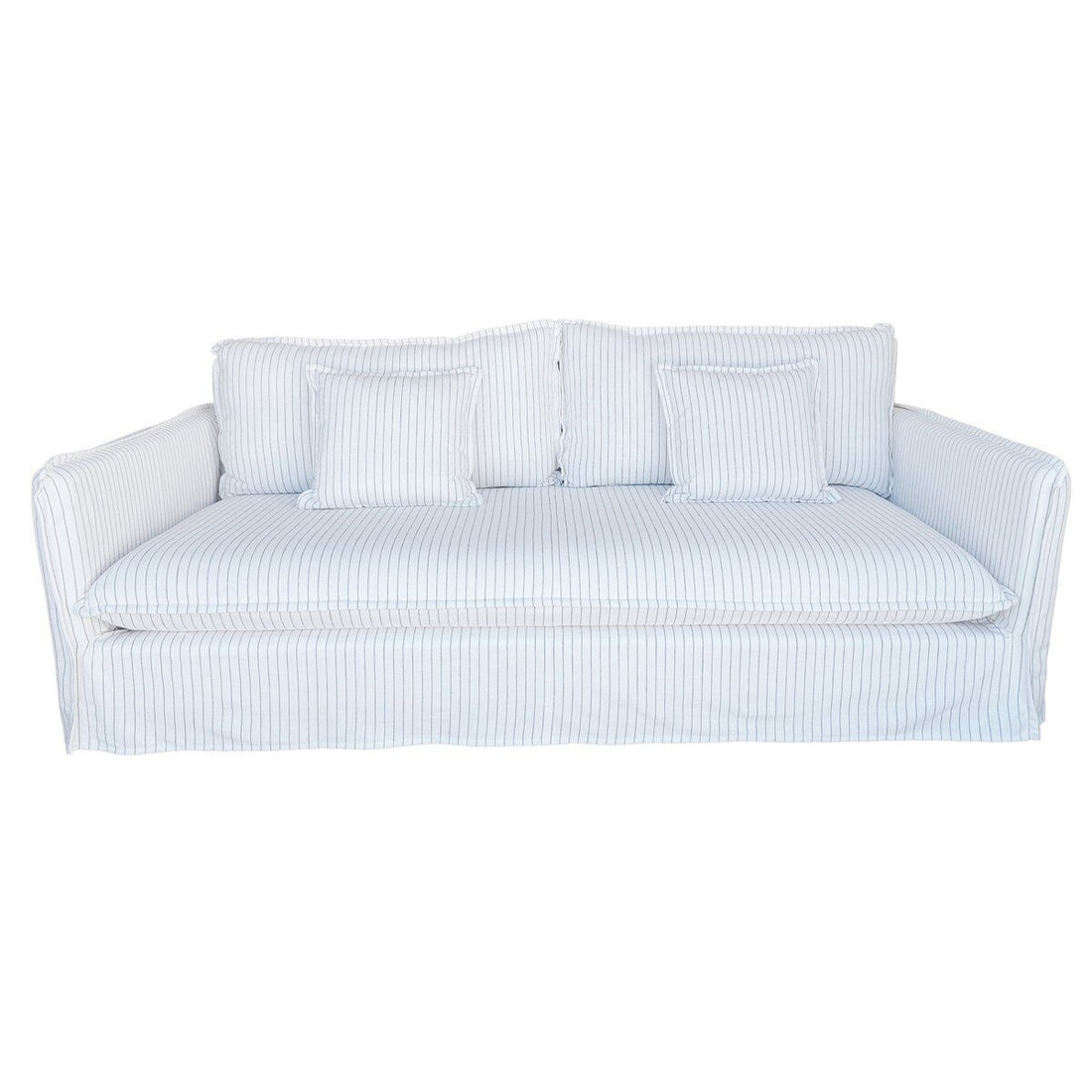 Milford 3 Seater Sofa – Grey Pinstripe (KB9106)