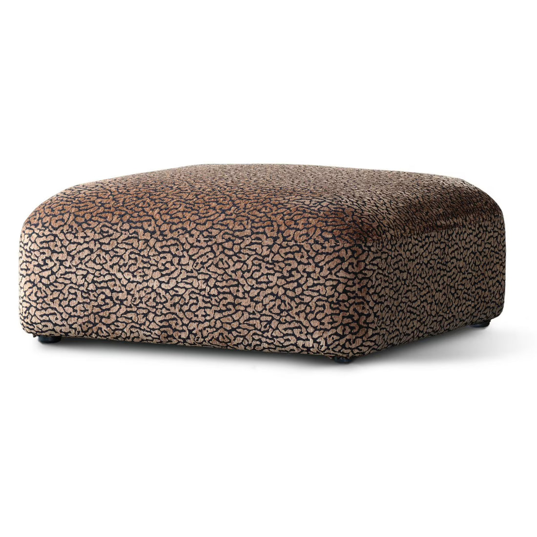 Arcadia Sectional Sofa - Ottoman - Hunter Brown / Black (RFA - PR2112)