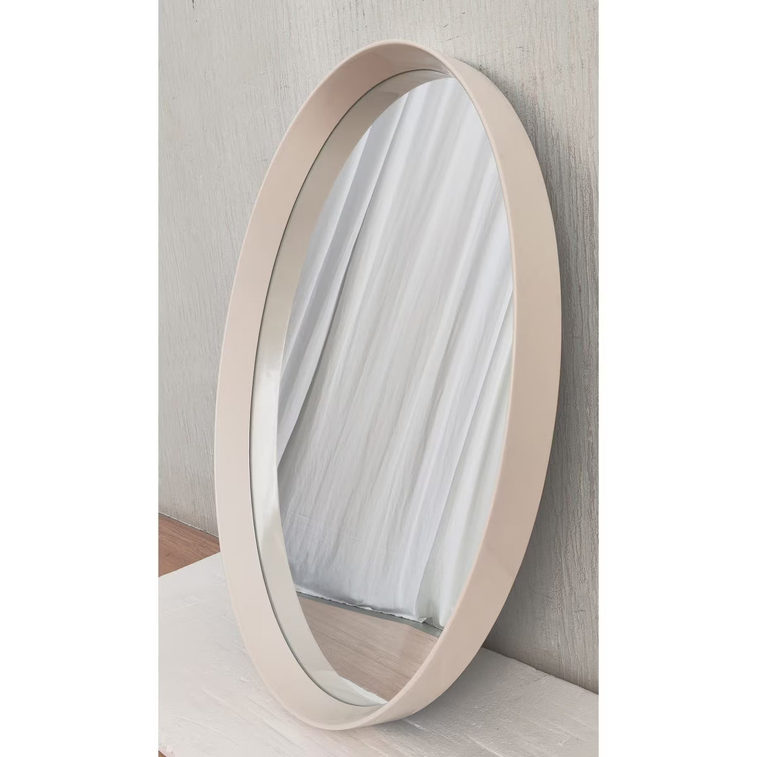 Cream Oval Mirror – Soft & Timeless Elegance (TS7002) RFA