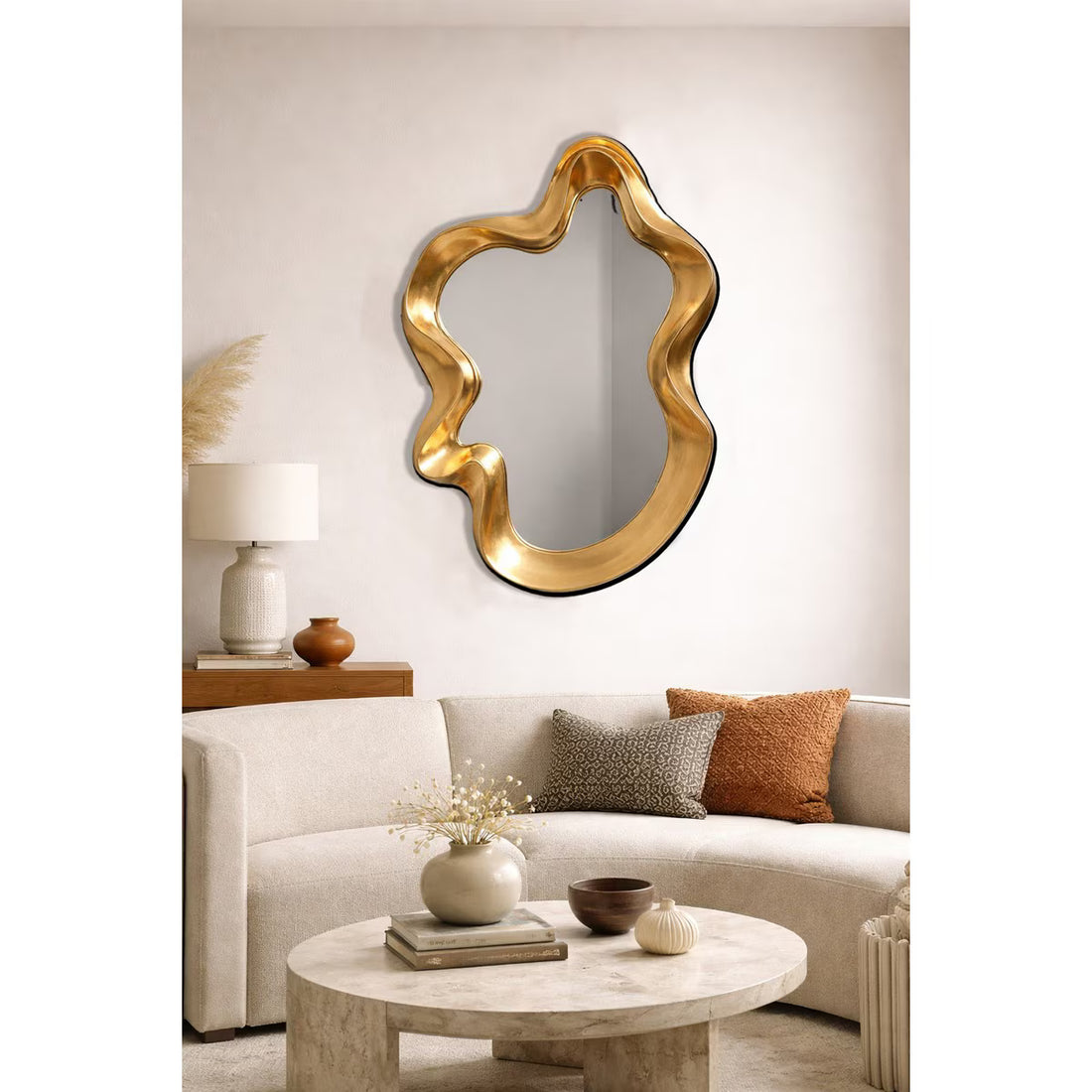 Vintage Gold Abstract Mirror (TS7009) RFA