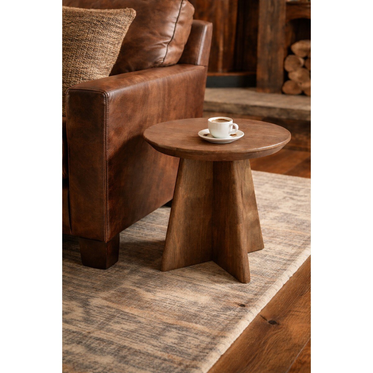 Outdoor Table Rfa Walnut Side Table (UH5003) RFA | SuperPrice Furniture