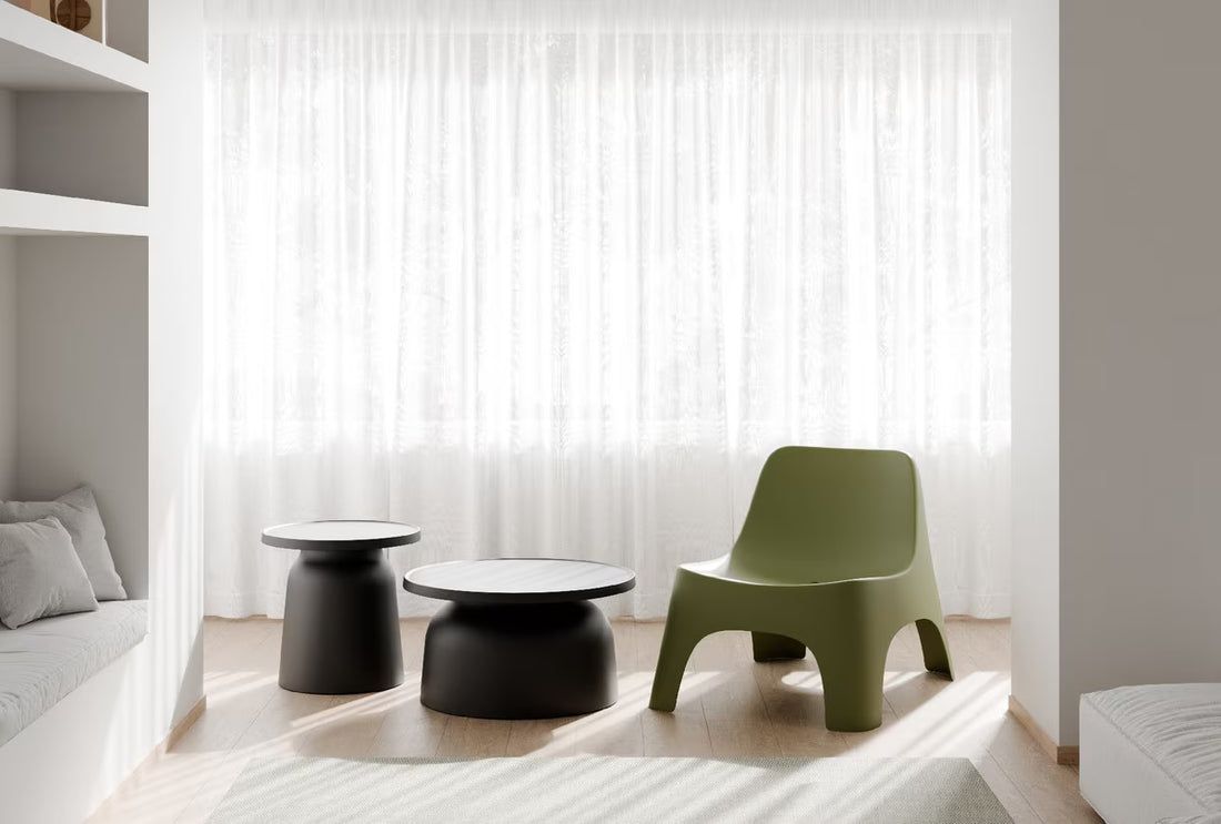 Outdoor Side Table (Black) - UR6005