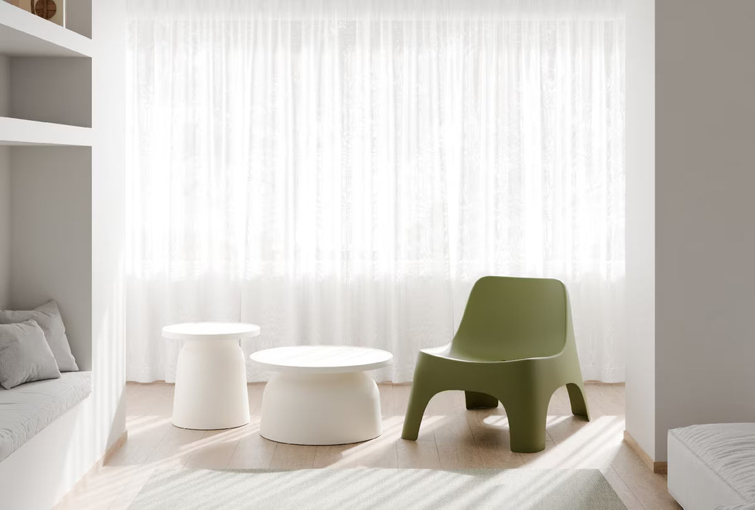 UR6006 – Outdoor Side Table (White)