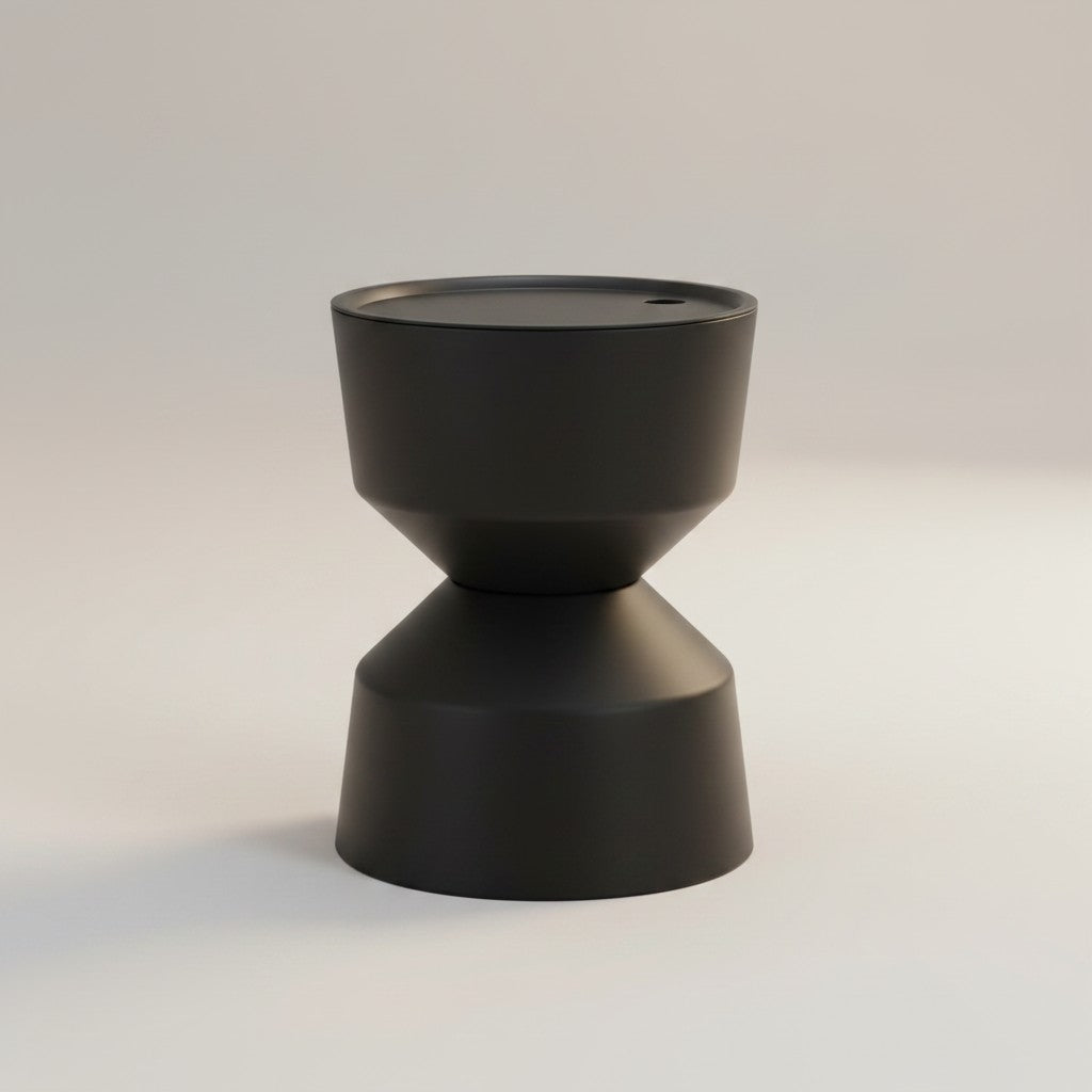 Outdoor Ice Bucket Side Table - Black (UR6011) | SuperPrice Furniture