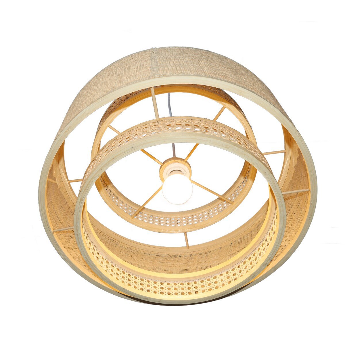 Ceiling Light Rfa Bamboo Pendant Light - Natural (RFA-YL2021) | SuperPrice Furniture