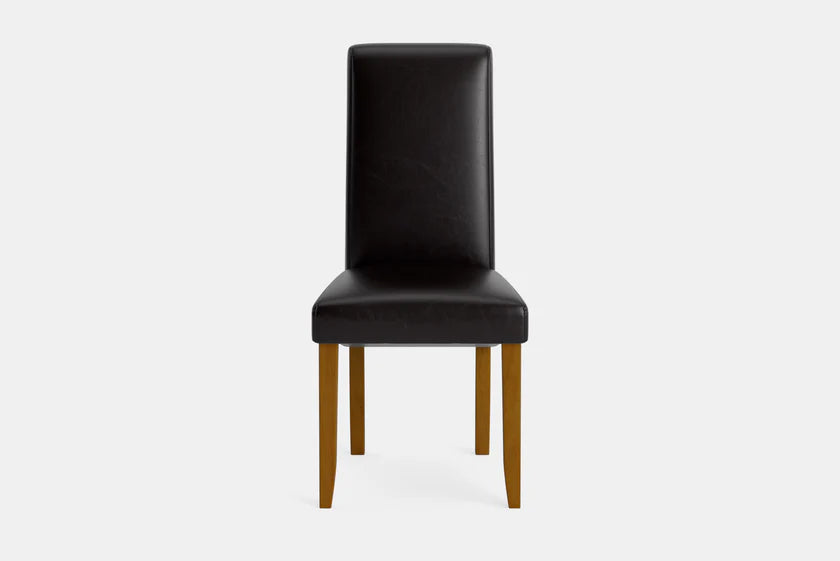 Trafalgar Dining Chair Brown PU