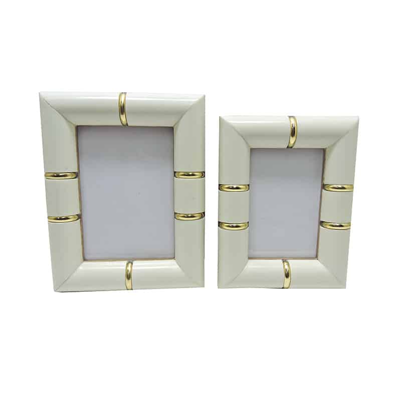 Resin Brass Photo Frame (3) 6×4