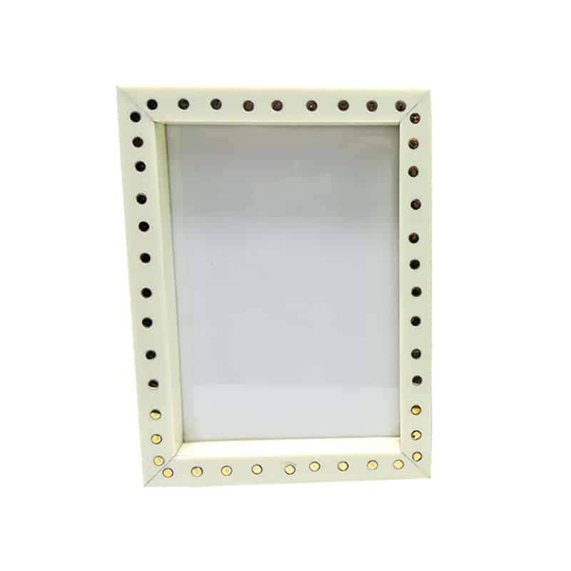 Resin Brass Photo Frame (2) 5×7