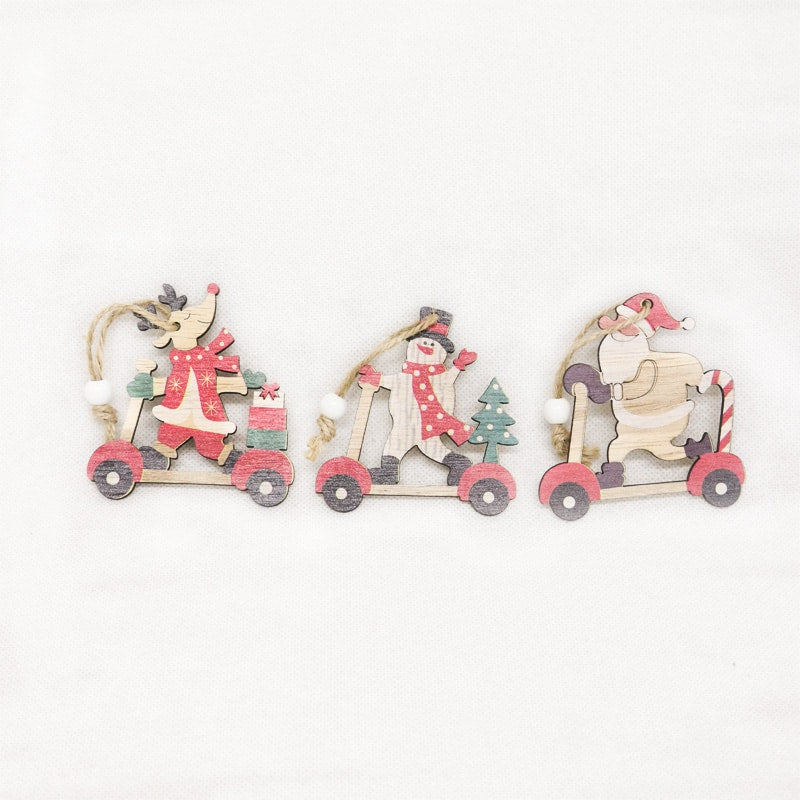 Xmas Box of 9 asstd Hangers Scooters