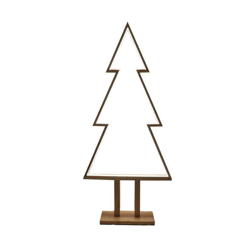 Bamboo LED Pine Tree 146cm