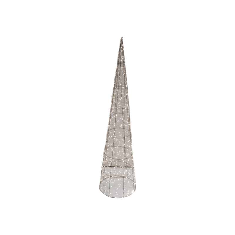 Vienna LED Wire Cone Tree 120cm