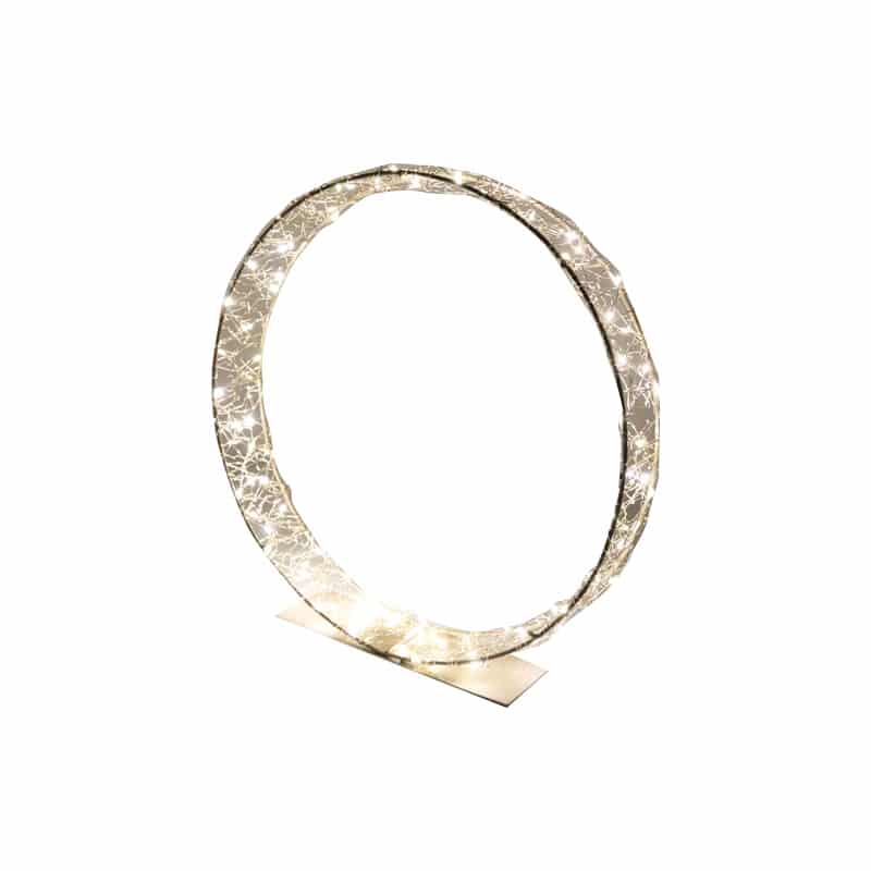 Vienna LED Wire Ring Wreath 38cm