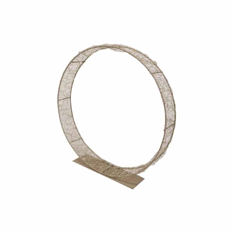 Vienna LED Wire Ring Wreath 38cm