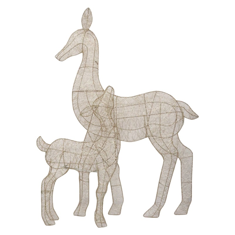 Vienna Set of 2 Reindeer Family 100cm 62cm