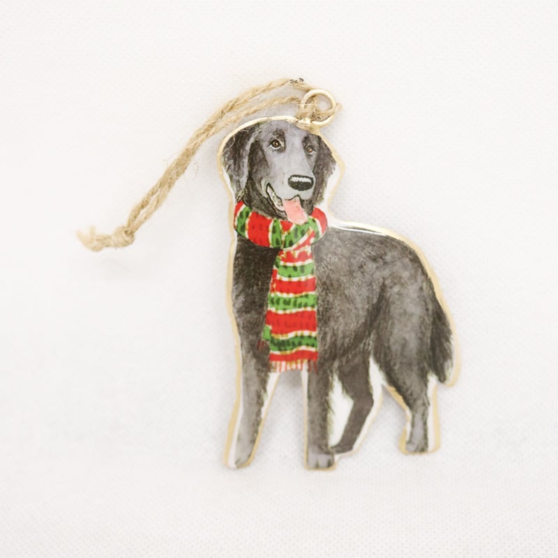 Vintage Sitting Labrador Hanger