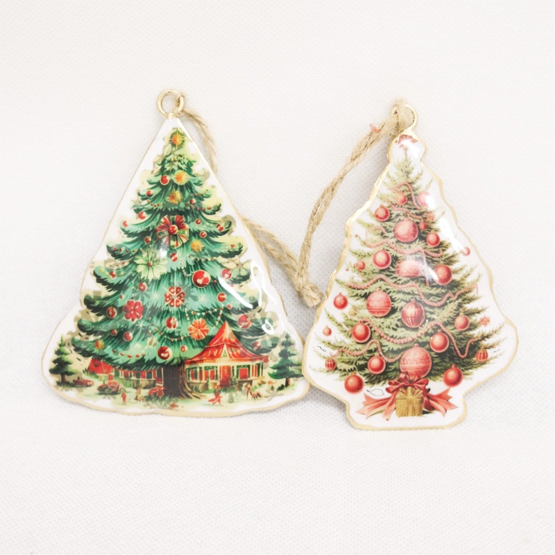 Vintage Tree Hangers 2 asstd