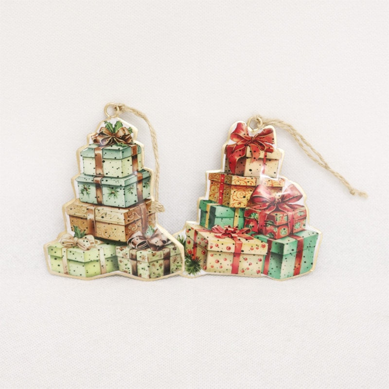 Vintage Gift Tower Hangers 2 asstd