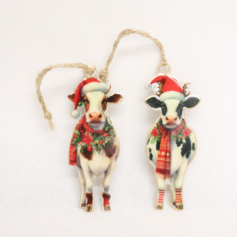 Vintage Cow Hangers 2 asstd