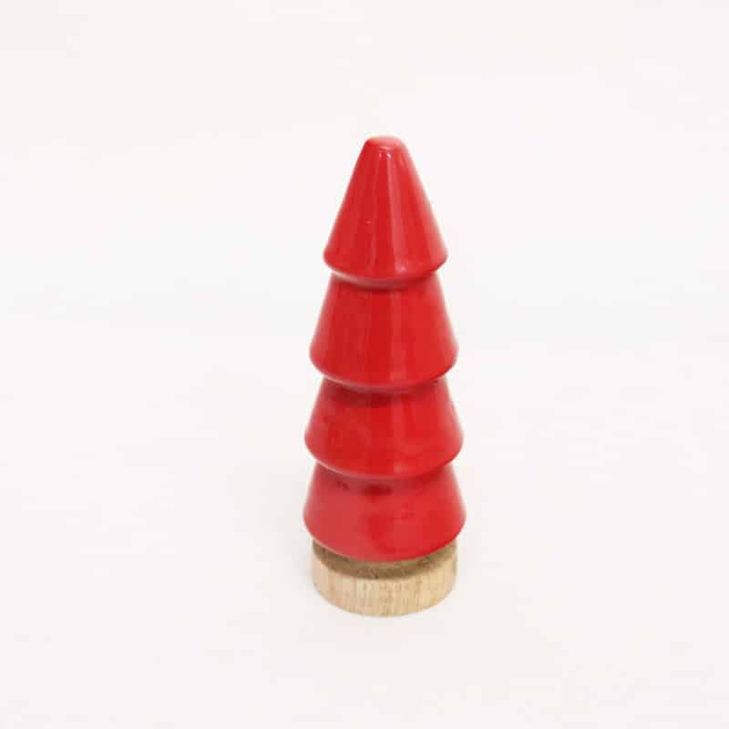 Vintage Wooden Enamel Tree 12cm