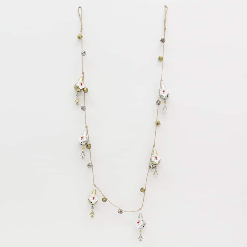 Whimsical Santa Garland 127cm