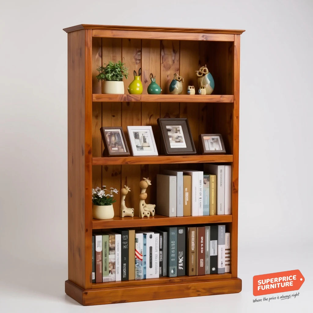 Thomas Large Tall Bookcase | SuperPrice Furniture