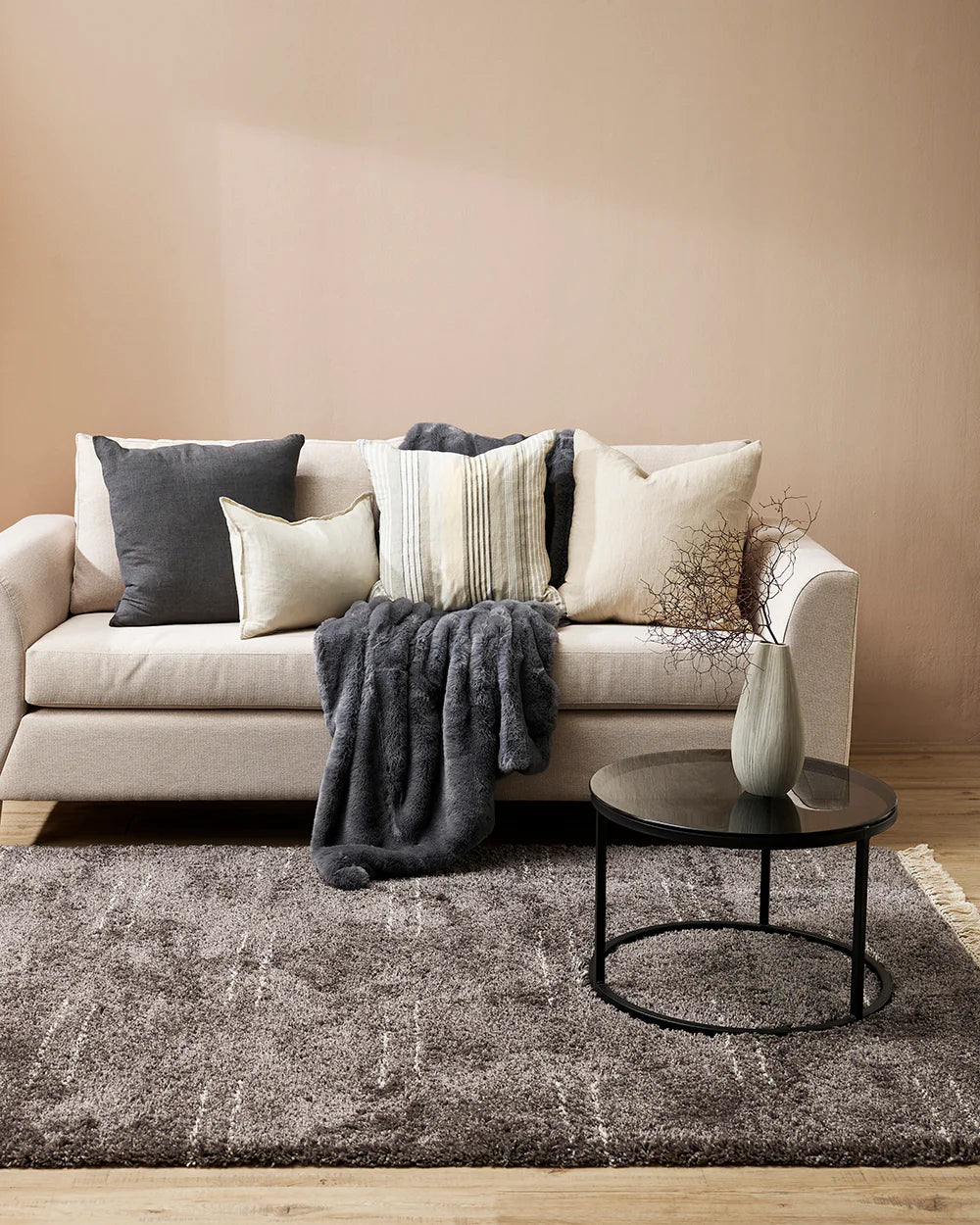 Clooney Cushion with Feather Inner (24544FC)
