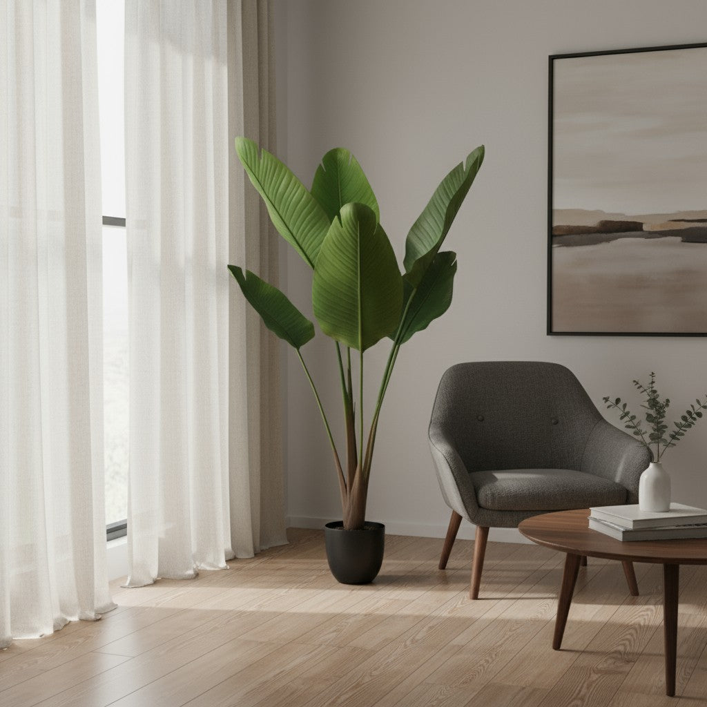 STRELITZIACEAE ARTIFICAL PLANT - 120cms (970156) RML