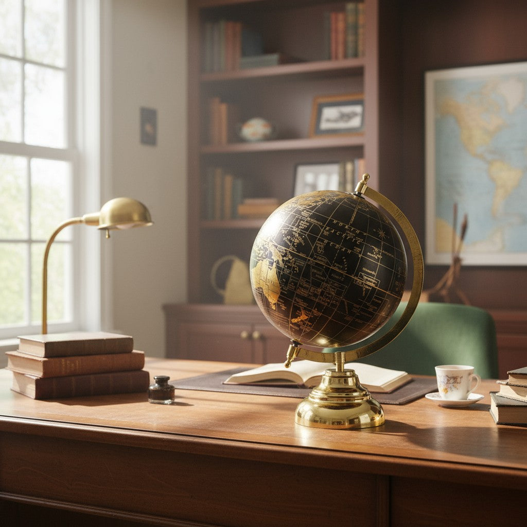 World Globe H34 x 21rd (IB9496)