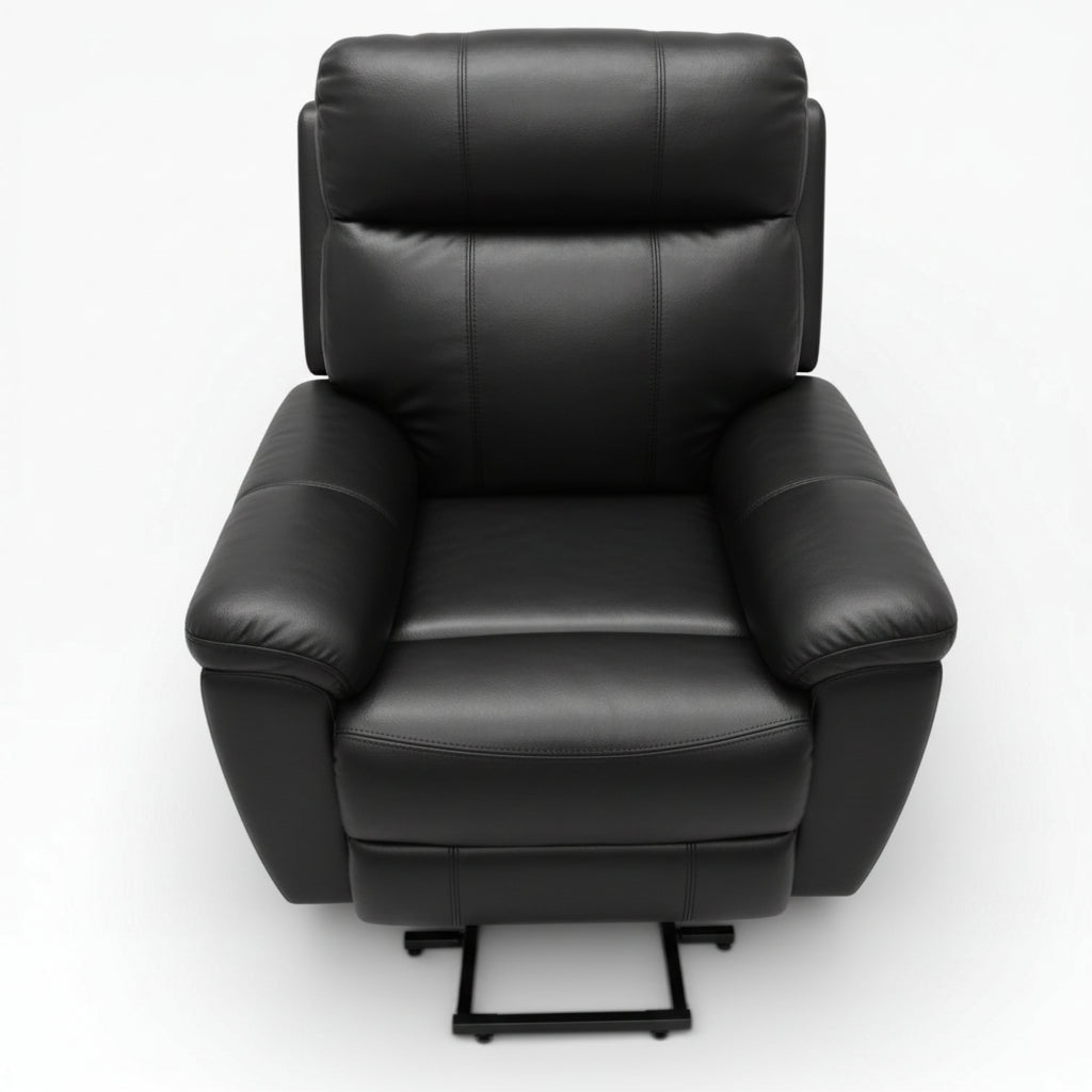 Jason Lift Chair - Black Leather by John Young