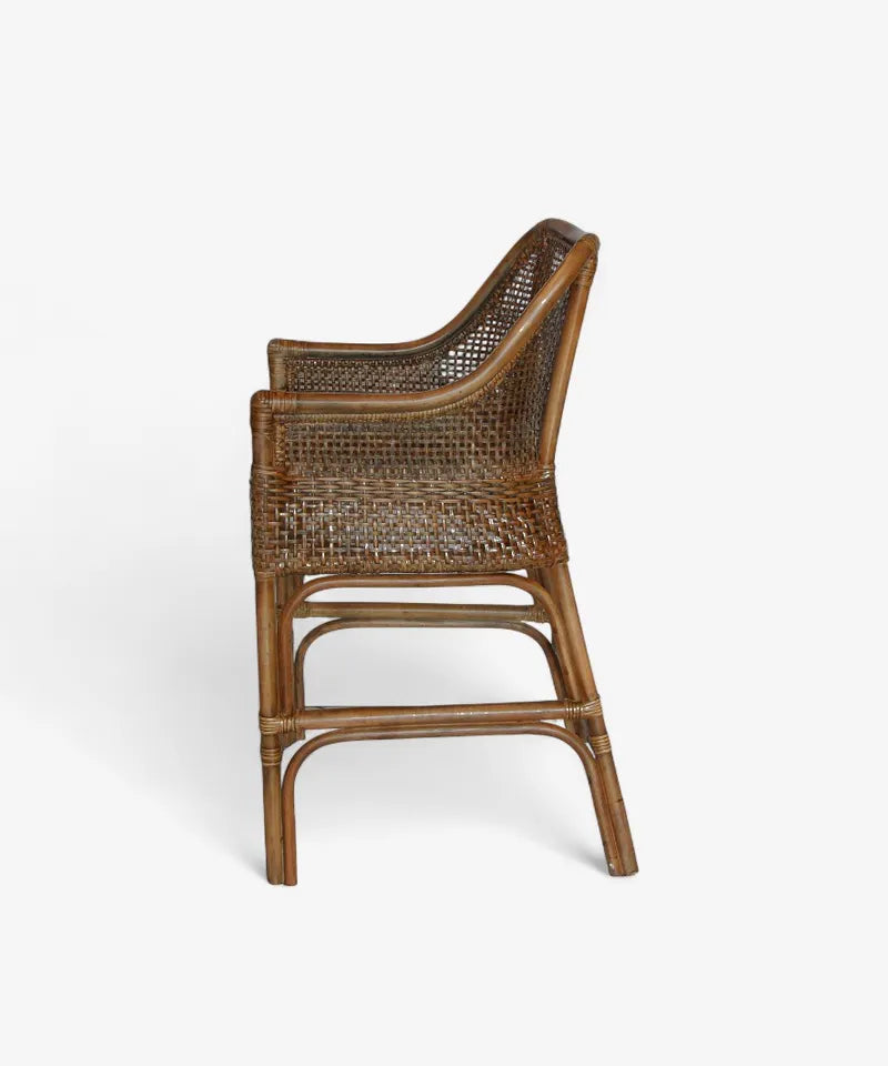 Albany Bar Stool – Brown Rattan