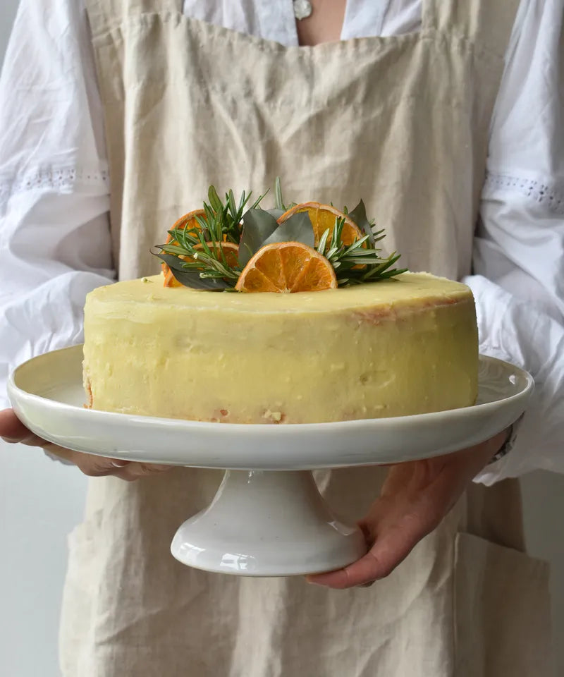 Franco Rustic White Cake Stand (HI0086)