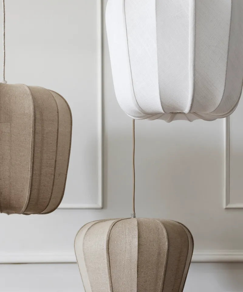 Thea Bell Chandelier Natural Small (NL0026) FC