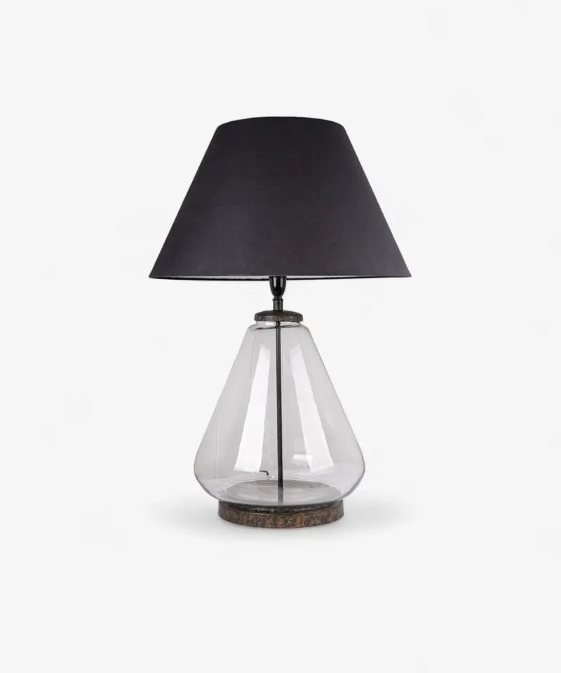 Tear Shape Glass Lampbase only