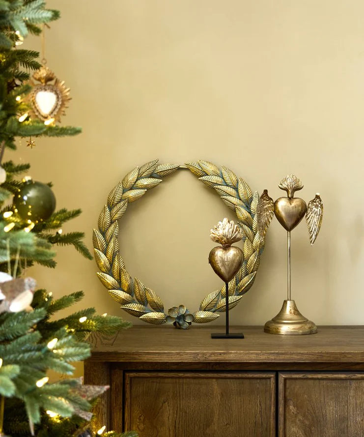 Milagro Heart Decor on Black Base (AD0002) FC