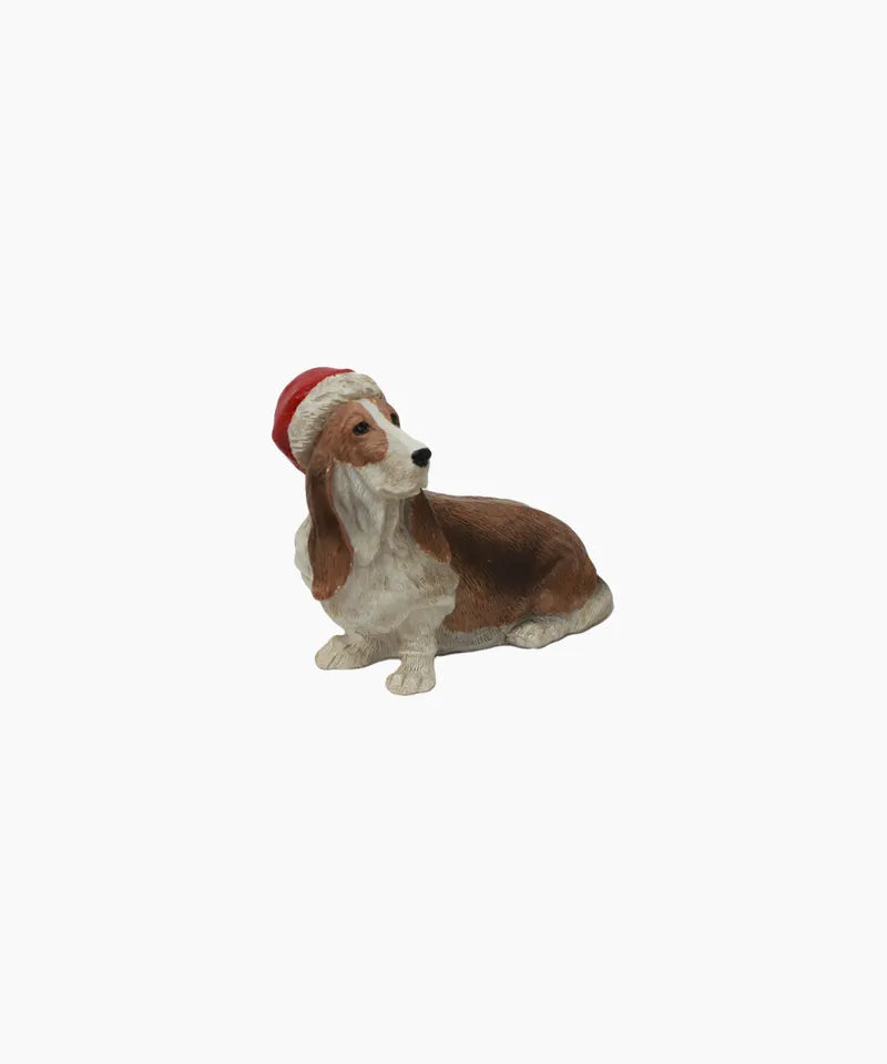 Hound with Santa Hat (ER0029)