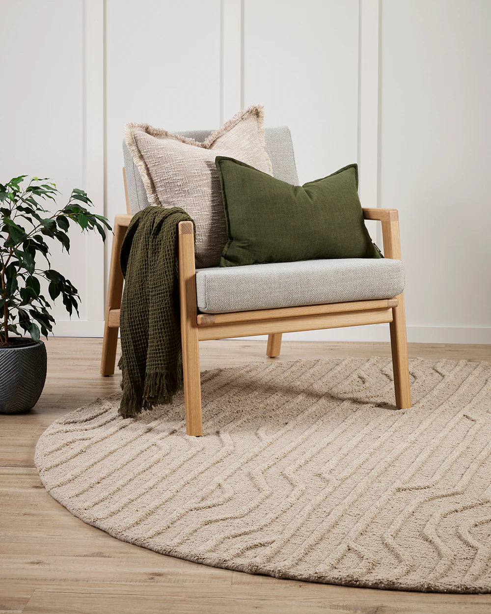 Hepburn Floor Rug - 200cm diameter (73114)