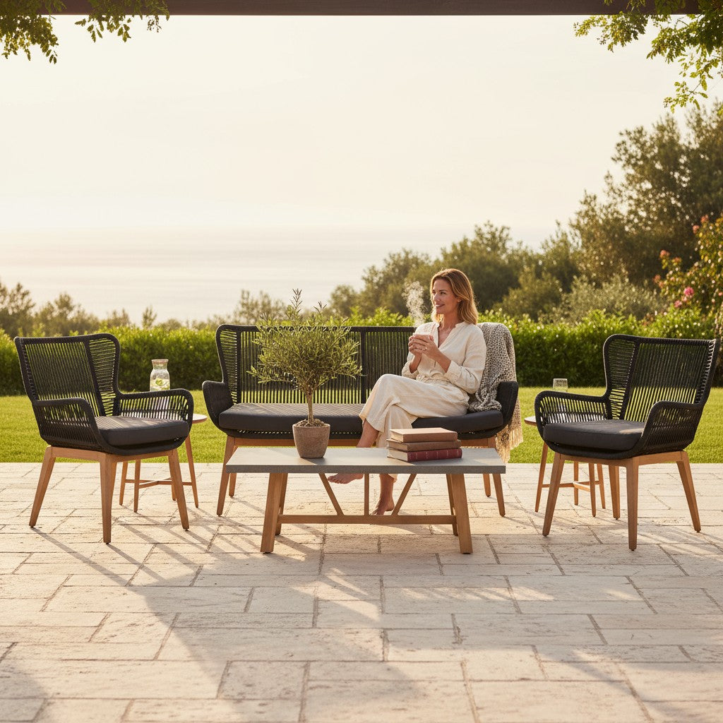 Marrakesh 4 Piece Outdoor Sofa Suite