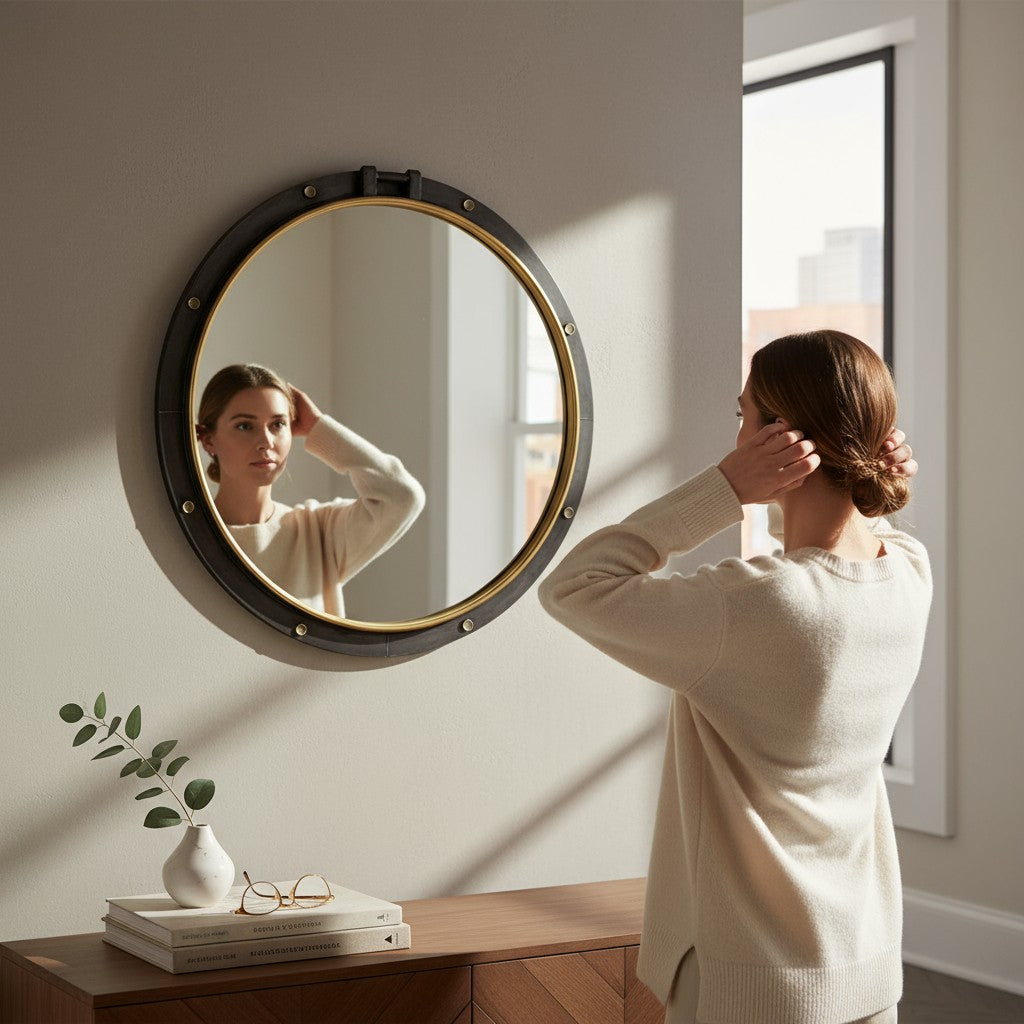 Port Hole Mirror (LC0615) FC