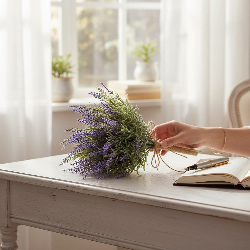 Lavender Bouquet Natural (GBE24-11)