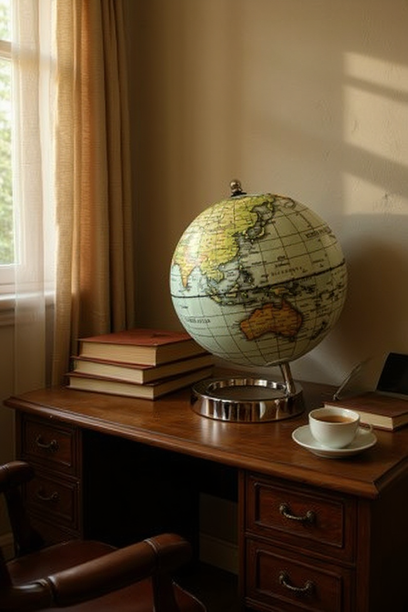 World Globe H34 x 24rd (IB9497)