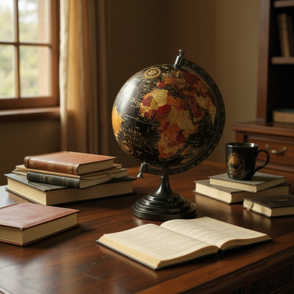 World Globe H51 x 26rd (IB160812)
